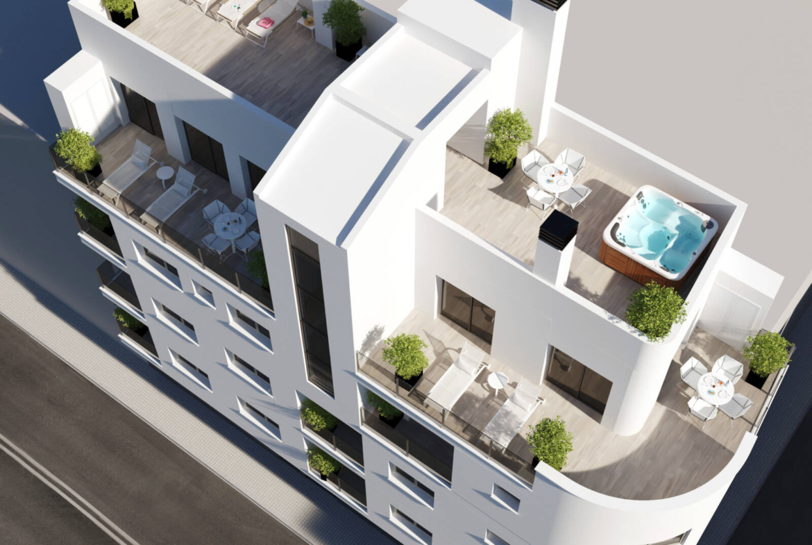 Nowe apartamenty w Torrevieja, solarium_1